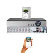 16 Channel 1080 HD Digital Video Recorder for CCTV Security System 1TB HDD