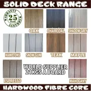 COMPOSITE EMBOSSED DECKING - 5400x138x23mm 9 Colours - Best in Industry Deck