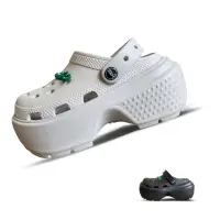 在飛比找Yahoo奇摩購物中心優惠-【母子鱷魚】一起運動 母子鱷魚-雲朵洞洞鞋（BCF5465）