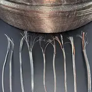 Silver Chandelier Wire 2 Core Transparent Parallel Wire Flat Electrical LED Lamp Holder Wire(Gold Silver)
