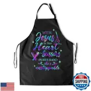Giwawa Hairstylist Aprons for Women with 2 Pockets Barber Apron for Hairdress