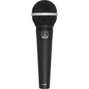 AKG D4400 Dynamic Microphone w/ Hosa Ground Lift XLR Adapter #48061