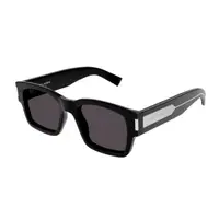 在飛比找momo購物網優惠-【YSL】膠框太陽眼鏡(SL617-001)