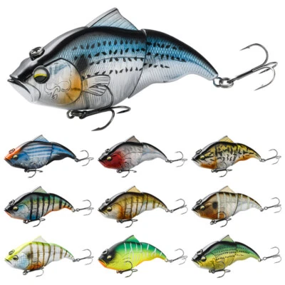 Fishing Lures Slow Sinking Floating VIB Lipless Baits Crankbait Jointed Wobblers
