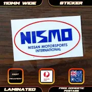 Old Logo Nismo Style Retro Sticker Decal Nissan GTR R32 Skaife Richards Bathurst