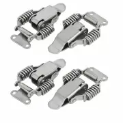 304 Stainless Steel Straight Loop Toggle Latches Catch Hasp 58x38x11mm 4pcs