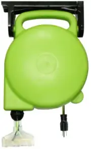 45 ft. Electrical Extension Power Cord 3-Outlet Retractable Reel Electric Mount