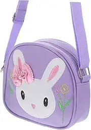 [TEMPNAP] Girls Crossbody Bag Toddler Handbag Bunny Purse Boys and Girls Shoulder Bag for Little Girls Adorable Rabbit Pattern for Birthday