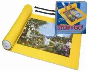 Ravensburger Puzzle Stow & Go Yellow Roll-Up Mat 46" X 26"