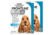 Frontline Plus For Medium Dogs 10 To 20Kg (Blue) 12 Pipettes