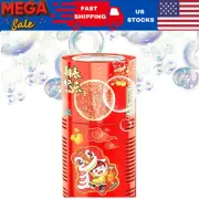 Fireworks Bubble Machine Portable Automatic with Lights & Music for Kids Parties