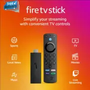 Fire TV Stick with Alexa Voice Remote (Includes TV Controls)