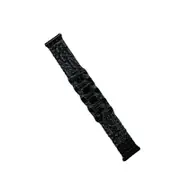 Catzon 22mm Stretch Beads Metal Watchband For Huawei GT2 Pro/Samsung gear S3-Black