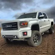 GMC Sierra 2014-2015 Fog Lights Bluetooth RGB LED FOG light Halo Ring Kit