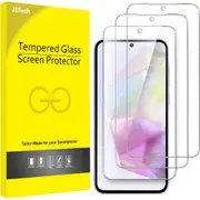 Screen Protector for Samsung Galaxy A35 5G 6.6-Inch, 9H Tempered Glass Film, Anti-Scratch, HD Clear, 3-Pack