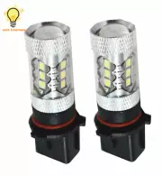 2×Bumper PSX26W LED Fog Light Bulbs 6000K White For 2016-17 Chevrolet Tahoe (for: Chevrolet)