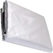 COLLBATH Waterproof Patio Chair Table Cover Outdoor Garden Furniture Covers Silver Dust and Weather