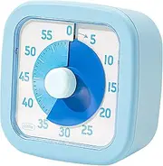 [Générique] Visual Timer for Kids, Silent Time Management, Portable Convenience, Engaging Visual Display, for Kitchen Bathroom Cooking Study Homework Shower, 9.5x9.5x4cm/3.74x9.5x40mm