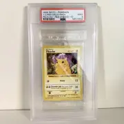 NEW Pikachu Red Cheeks E3 Cello pack 1999 Shadowless Base Set PSA graded Pokémon