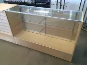 Maple 1800mm glass display retail shop counter !!!BRAND NEW!!! shop fittings