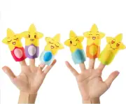 Twinkle Twinkle Little Star Finger Puppets for Kids, 6PCS Nursery Rhyme Finger P