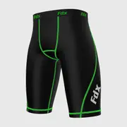 Fdx Men's Green Compression Shorts Skin Tight Gym Pants