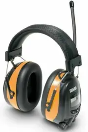 Guardall EAR MUFFS WITH BUILT IN BLUETOOTH MIC GAEM29 Adjustable Padded Headband