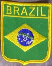 Embroidered International Patch National Flag of Brazil NEW bunting