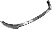Front Bumper Lip Splitter Diffuser Accessories，Compatible with Mercedes W205 C205 S205 C160 C200 C180 C300 C400 C450 C43 AMG 2019-2021(Carbon Look)