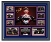 MAX VERSTAPPEN REDBULL F1 2021 SIGNED LIMITED EDITION FRAMED MEMORABILIA