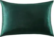 Luxury Pillowcase - 100% Pure Mulberry Silk on Both Sides - Emerald Green