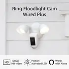 Floodlight Cam Wired plus (Newest Model) with Motion-Activated 1080P HD Video, W