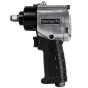 Powermate Air Impact Wrench 1/2"Tool Kit Steel Bolting Compact 4 Torque Setting