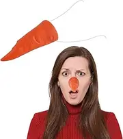 MFUOE Carrot Nose Christmas Orange Carrot Nose Snowman Nose for Christmas Party Costumes Accessories