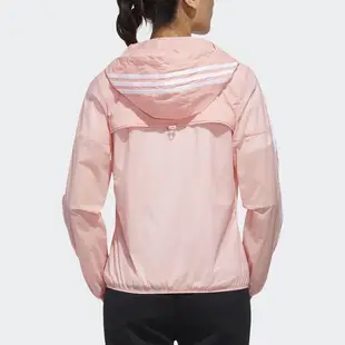 Adidas Windbreaker 3S FT2883 女 連帽外套 風衣 運動 訓練 休閒 亞洲版 修身 粉