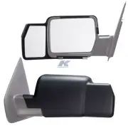 K-Source 23-0529 Exterior Towing Mirror; Snap On; 4-1/4 Inch x 6 Inch; Extends 4