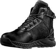 [BD Protective Equipment] Unisex BDX6 Waterproof Side Zip Composite Toe Boot, Black, 11.5
