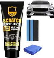 Car Scratch Remover Wax - Polish Paint Repair Scratches Wax for Car | Towel Attached Sun Protection Easy Application Auto Maintenance Solution for Commuting, Road Trip