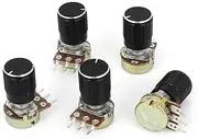 5 (Control electrical) Pcs 1K OHM Linear Taper Rotary Potentiometer 1KB (52ry799qf130) B1K Pot