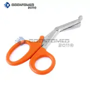 Emt Utility Scissors Shears 5.5" Orange Colored