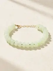 [JIA JIA] JIA JIA - Gold Jade Bracelet - Green - One size One size Green