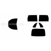 For Chrysler PT Cruiser 5-door MPV 2000+ Full Pre Cut Window Tint Kit Film Film