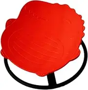 Leefasy Children's Rotating Chair for Sensory Play and Balance Training, Red, as described