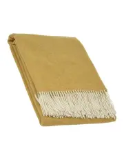 [CODU] Hampton Throw Blanket in Ochre
