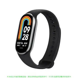 小米手環 8 血氧 1.62 AMOLED 屏幕手環 Miband8 60Hz 追踪器 Mi 智能手環