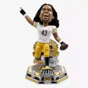 TROY Polamalu FOCO Bobblehead ?/223 Pittsburgh STEELERS Super Bowl 43 CHAMPIONS