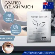 Eyelash Pads Under Eye Curve Gel Patch Lint Free Lash Extension Natural Hydrogel