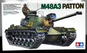 TAMIYA M48A3 PATTON TANK 1:35 Item No. 35120 Building Model Kit - New Sealed