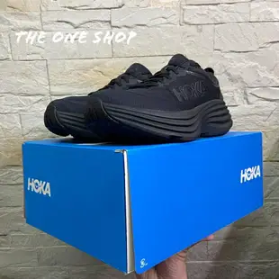 HOKA ONE ONE Bondi 8 Wide 寬楦 路跑鞋 黑色 全黑 經典款 慢跑鞋 HO1127953BBLC