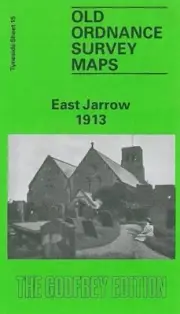 MAP OF East Jarrow 1913 Tyneside Sheet 15 NEW
